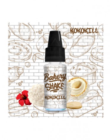 Kokokill 10ml sels de nicotine - amande gaufre crème coco - Bakery Shake