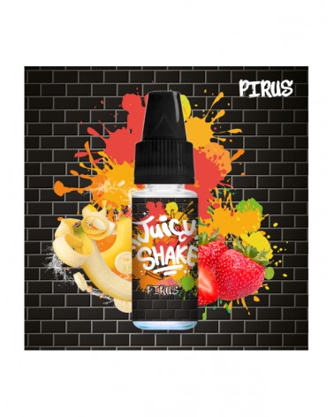 Pirus 10ml sels de nicotine - Fraises des bois fraises blanches bonbon banane - Juicy Shake