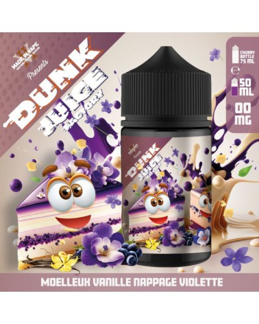 Moelleux Vanillé Nappage Violette 00mg 50ml Dunk Juice Factory