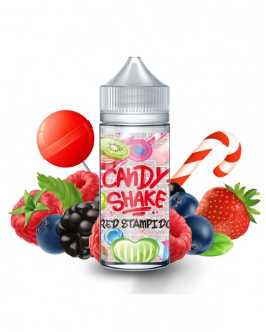 Red Stampido 00mg 100ml - Candy Shake