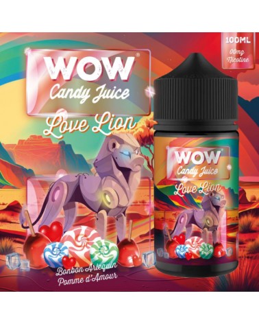 Love Lion 00mg 100ml Candy Juice Evolution WOW