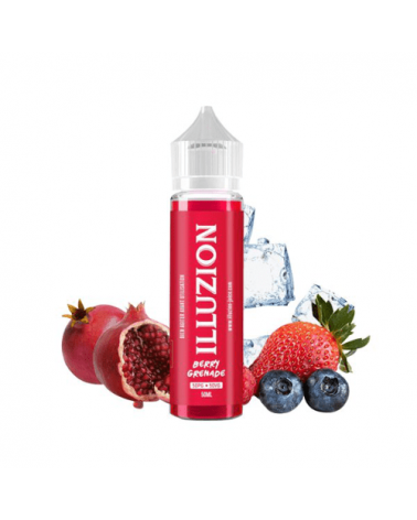 E-liquide Berry Grenade 50ml sans nicotine - Illuzion