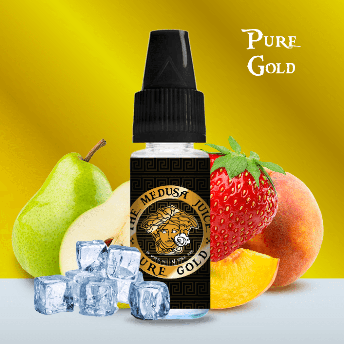 E-liquide Pure Gold 10ml – Medusa Juice